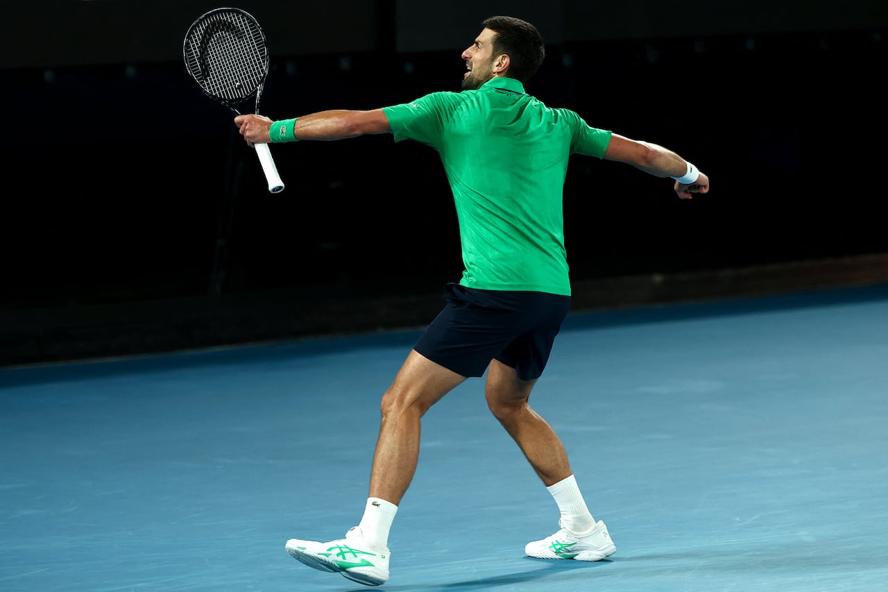 El serbio Novak Djokovic perdió ante el español Carlos Alcaraz.