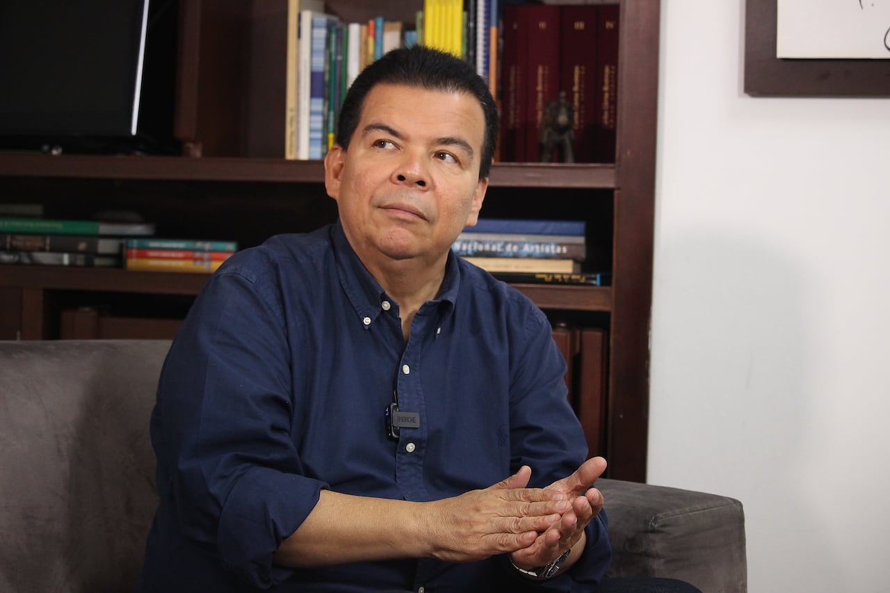 Roberto Ortiz conocido como el Chontico, empresario del chance, candidato a la alcaldía de Cali.