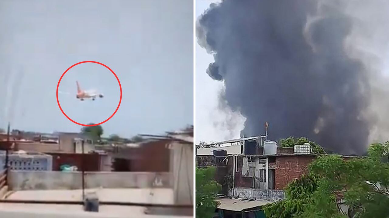 Al menos 240 personas iban a bordo de la aeronave.