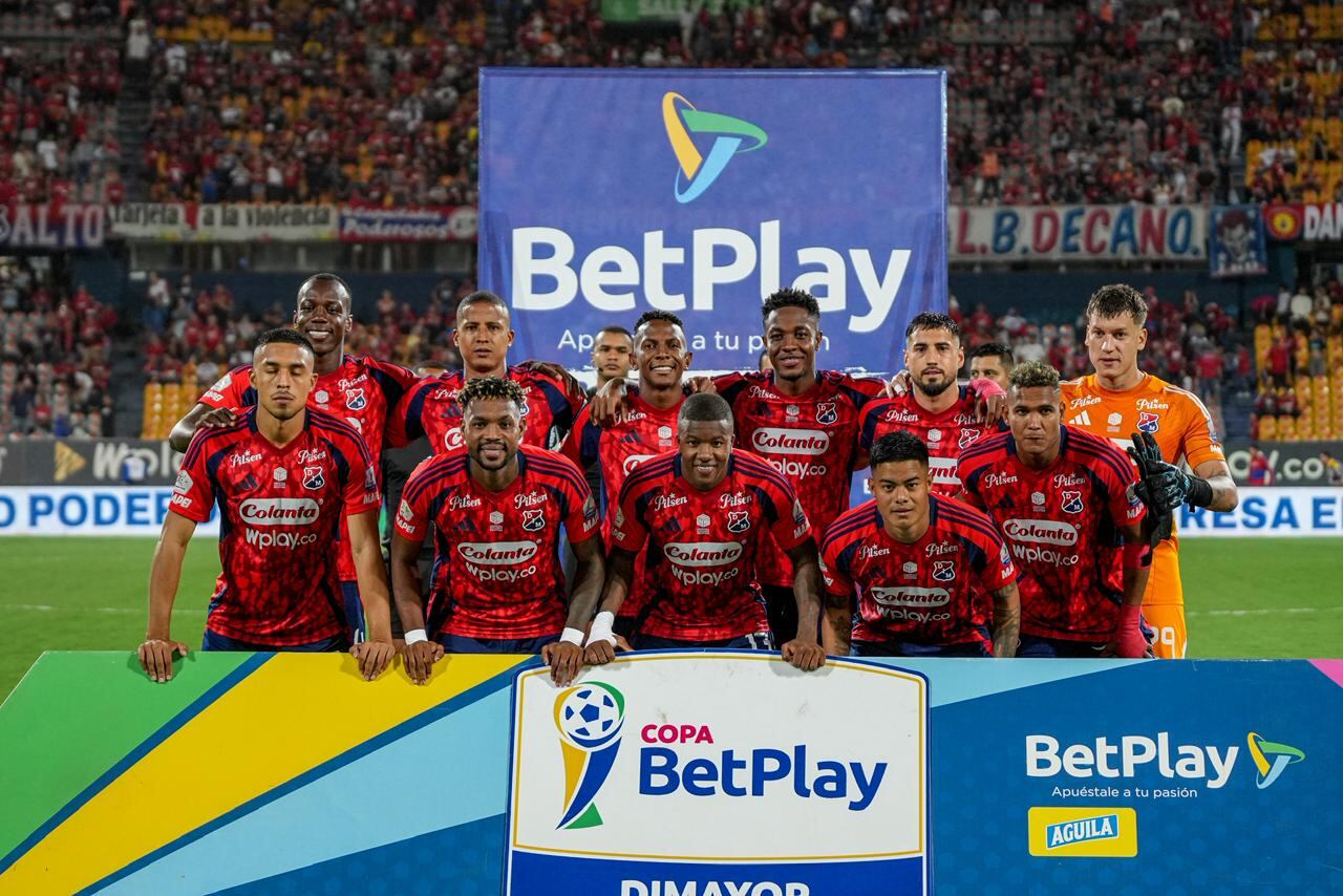 Imagen del partido entre Independiente Medellín y Envigado por la semifinal de vuelta de la Copa Colombia 2025.