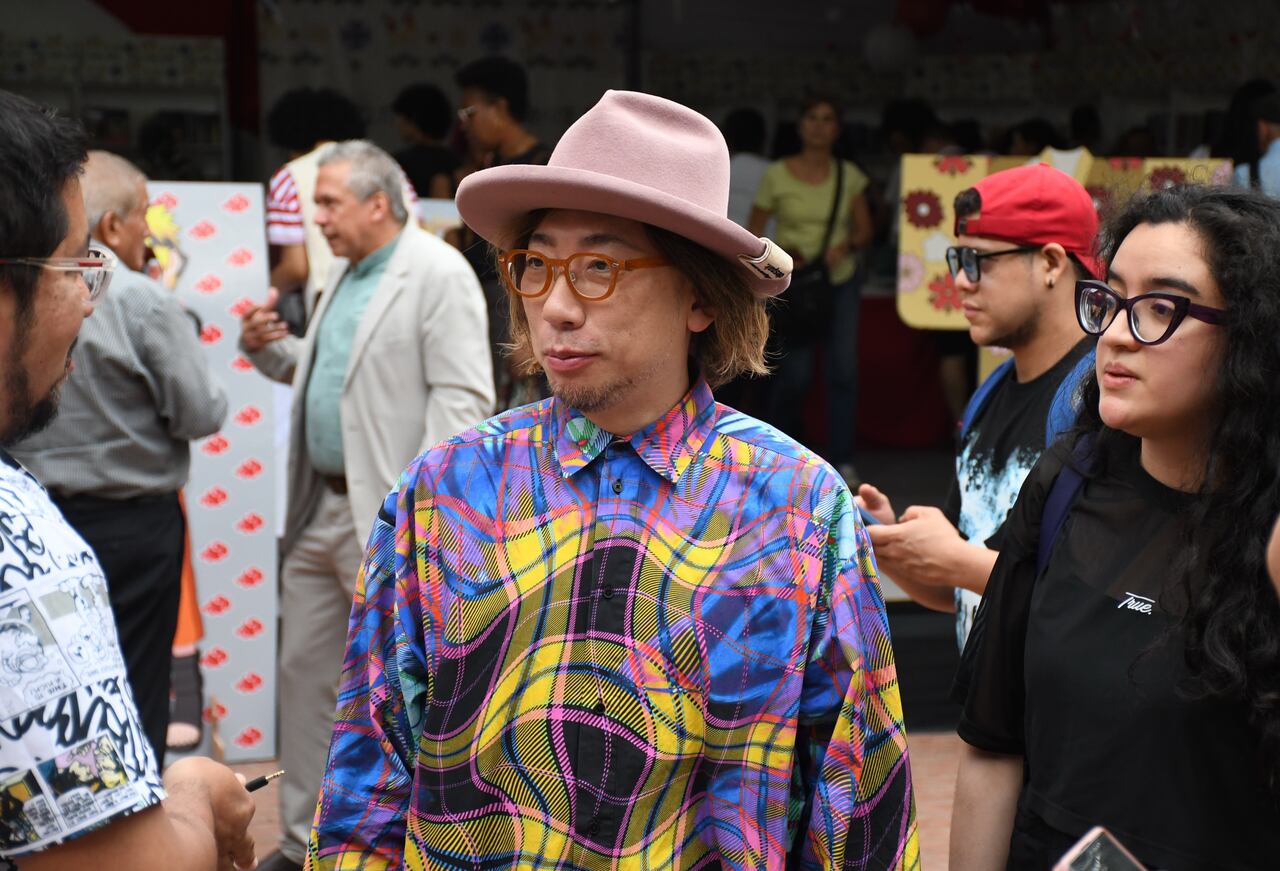 Cali. Sebastián Matsuda Feria Internacional del Libro Cali 2024. foto José L Guzmán. El País