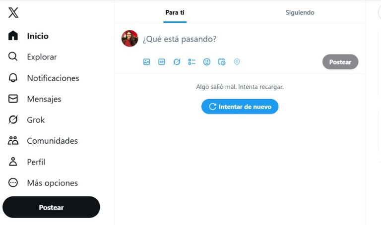 Usuarios en Colombia informaron que la plataforma está presentando intermitencias.