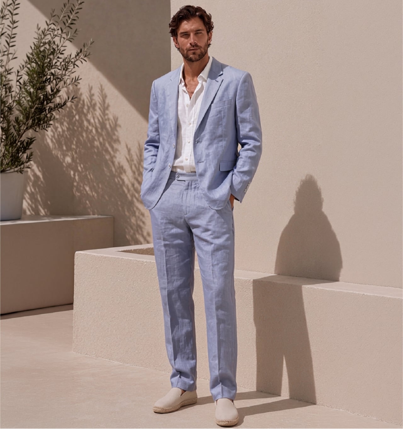 Jon Sonen presenta texturas y tonos, para que el hombre luzca formal, pero cómodo y vanguardista.