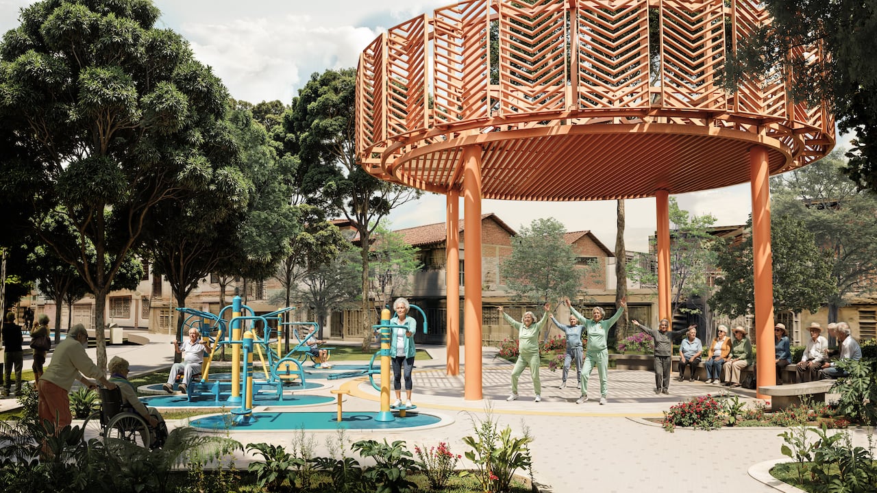 El bulevar tendrá zonas de ejercicio, de juegos, puntos para niños, mascotas, adultos mayores, invernadero, entre otras amenidades.