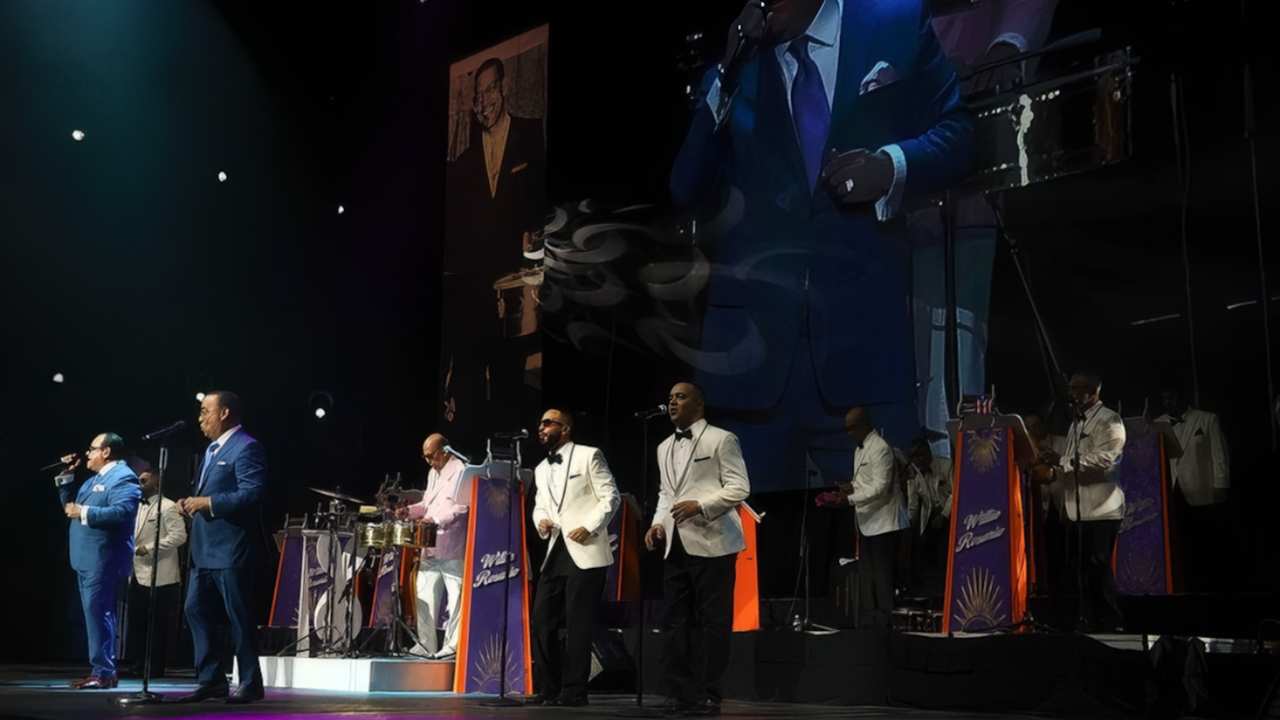 Concierto de 100 años del legendario director de orquesta y timbalero Willie Rosario, el sábado 27 de abril de 2024, en San Juan, Puerto Rico.