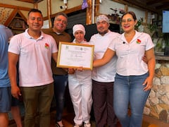 El restaurante La Aquarela, en Palmira, recibió la certificación categoría oro como establecimiento saludable.