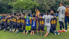 Equipo de Scouting del Club Athetico Paranaense, con apoyo del Ejército Nacional, llegó a Colombia para conocer jóvenes talentos del fútbol de comunidades vulnerables.