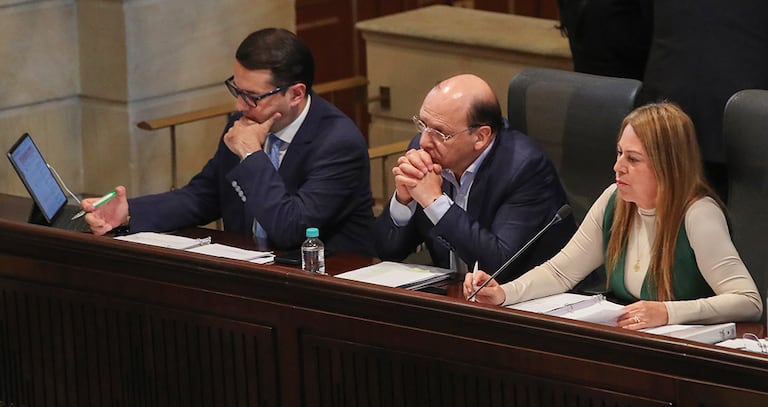 El ministro de Hacienda, Germán Ávila, hizo la primera presentación del proyecto de Presupuesto General 2026 ante las comisiones económicas conjuntas del Congreso.