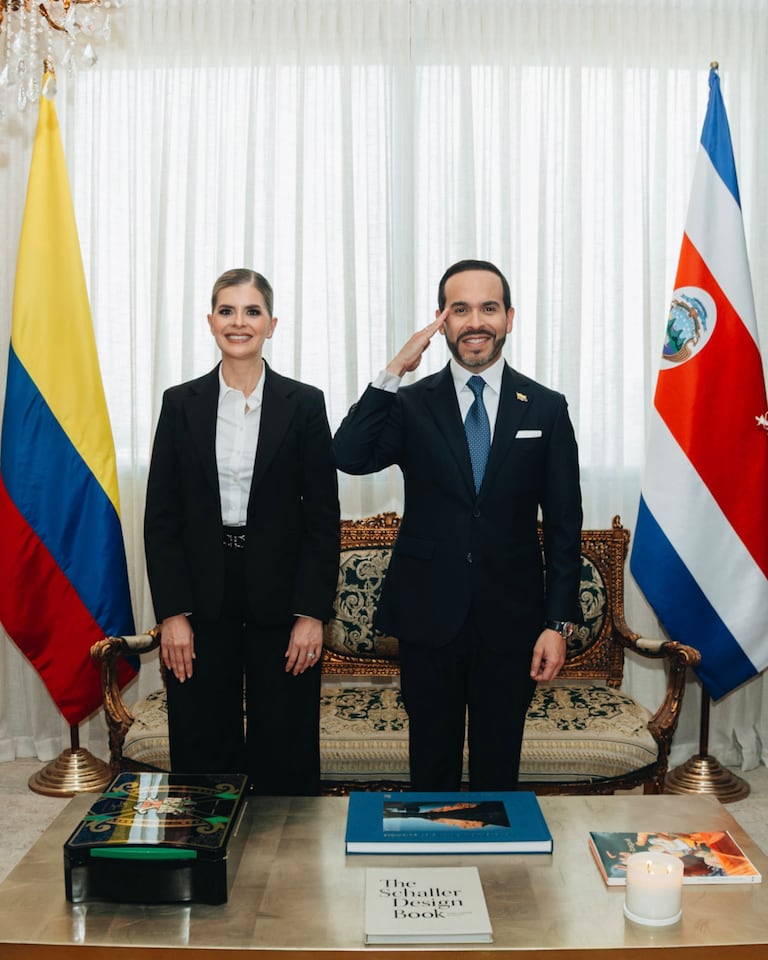 Presidente Abelardo De La Espriella se reunió en Barranquilla con su homóloga de Costa Rica, Laura Fernández Delgado