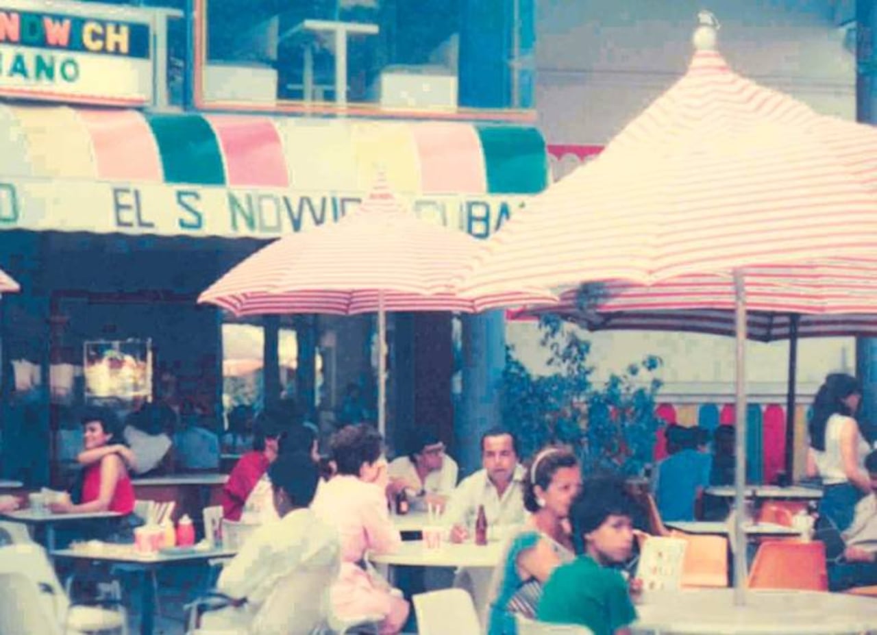 Primer local de Qbano, en la Avenida Sexta.