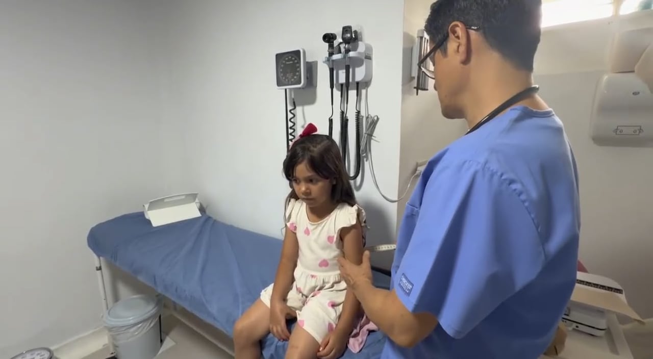 Menores de edad han sido atendidos durante estas jornadas voluntarias de salud.
