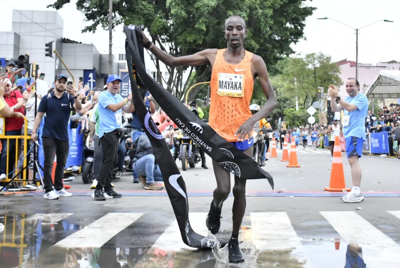 Maratón de Cali 2025: ganadores 42 km.