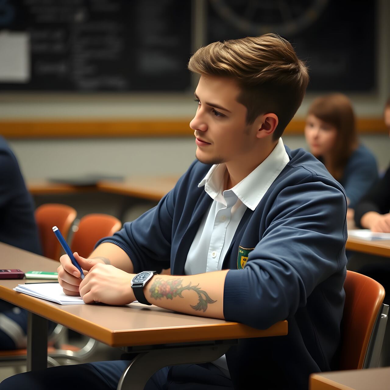 Los colegios no pueden sancionar a los estudiantes por tener piercings, tatuajes, cabello largo o teñido.