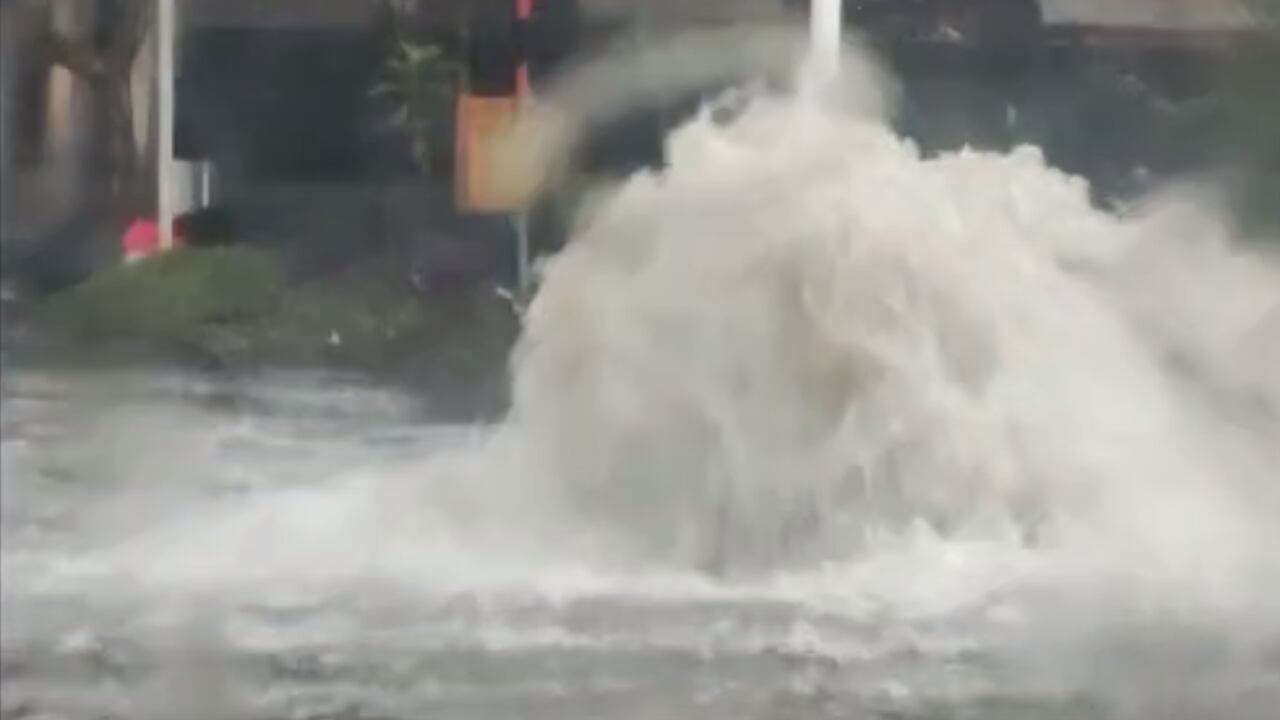 Un fuerte aguacero se descargó sobre Medellín y algunas zonas del Valle de Aburrá