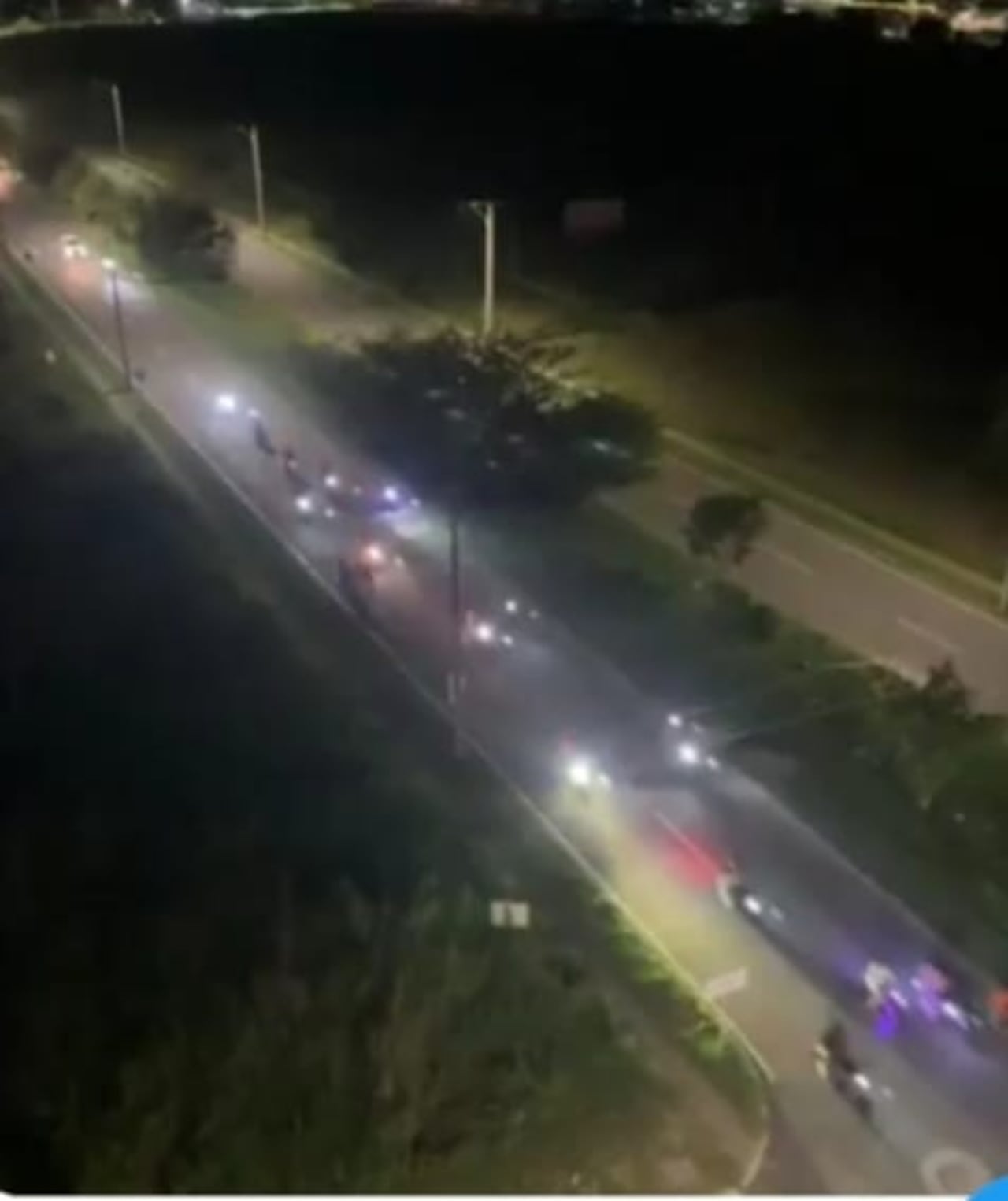 Noche tras noche se realizan los piques ilegales.