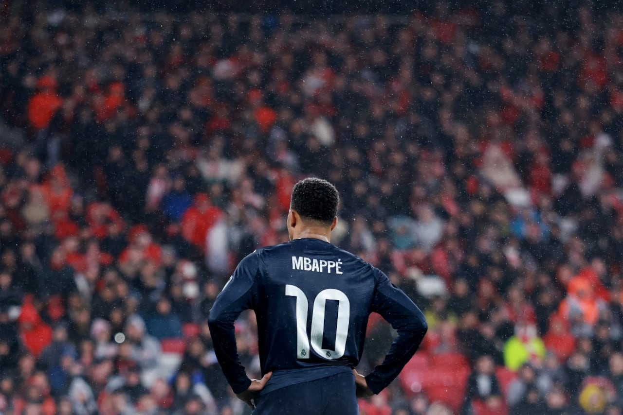 Kylian Mbappé, delantero del Real Madrid