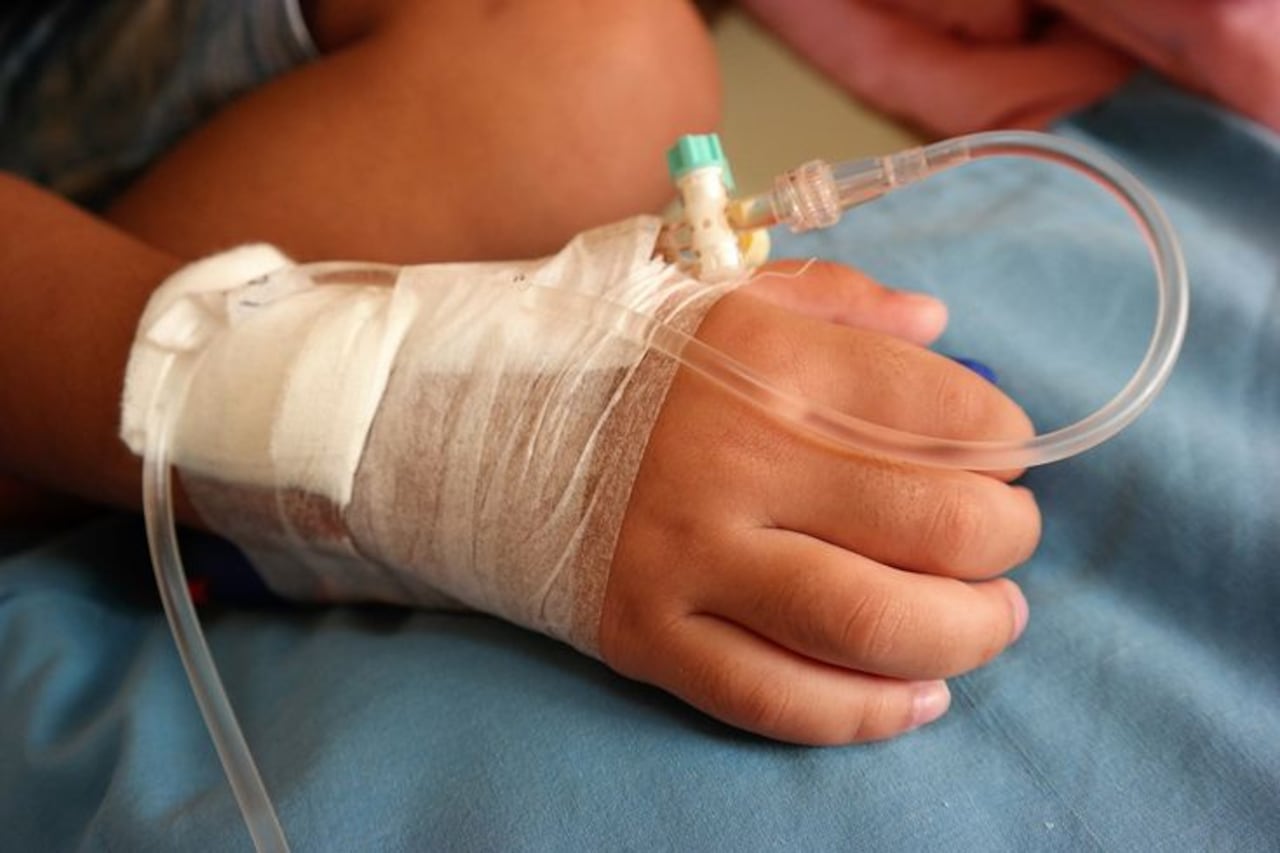 Menor de edad hospitalizado