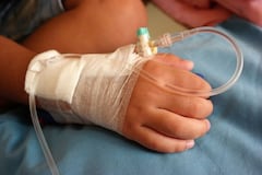 Menor de edad hospitalizado