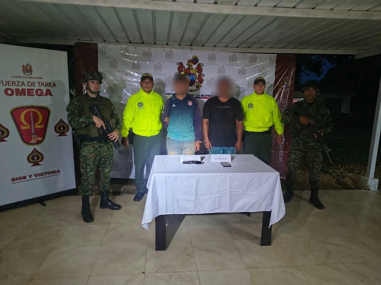 Alias Vivi Puñaleto fue capturado junto a otro señalado disidente de las Farc en el Guaviare.