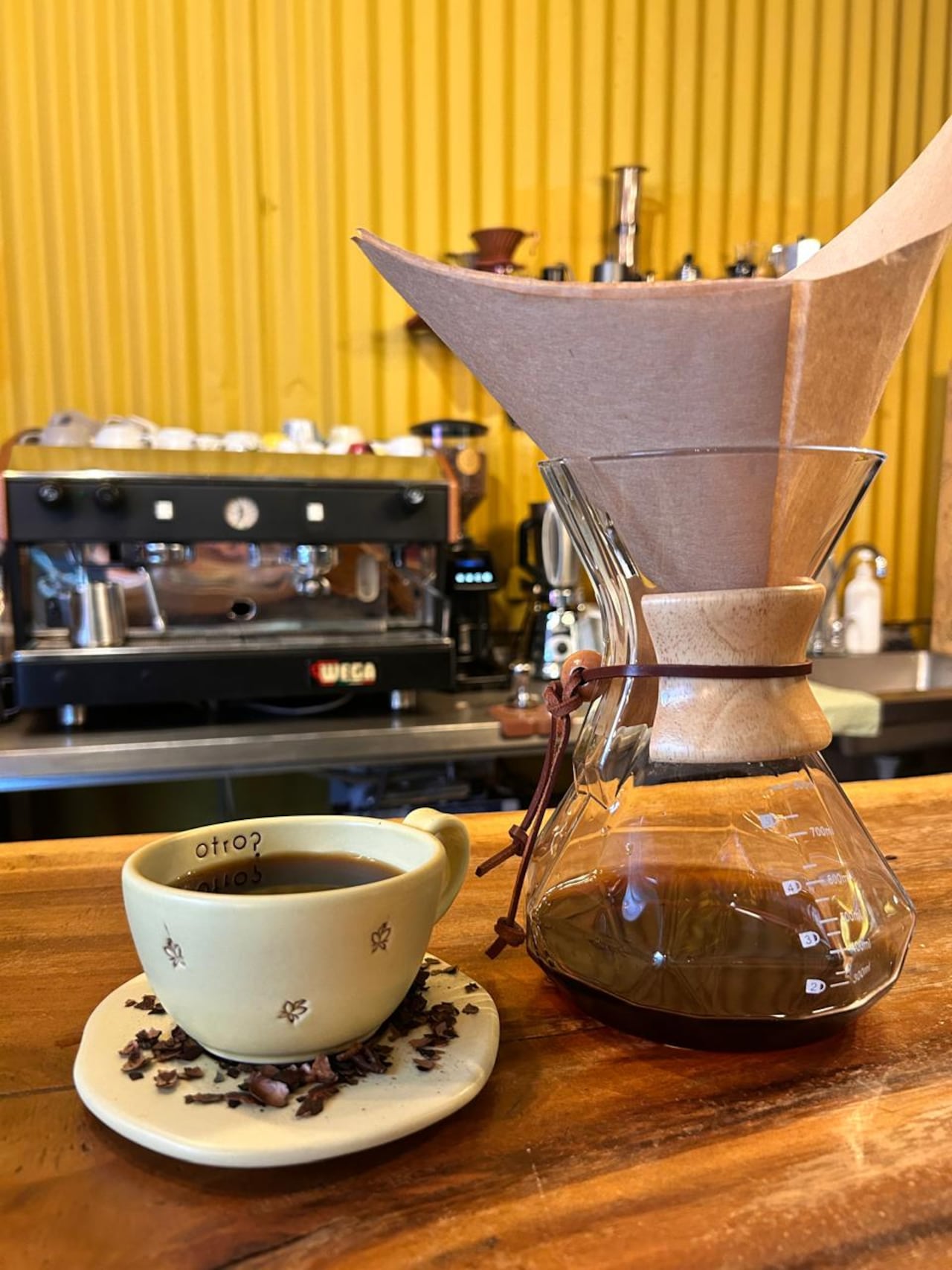 Productores locales presentan cafés de origen cultivados en las montañas del municipio.