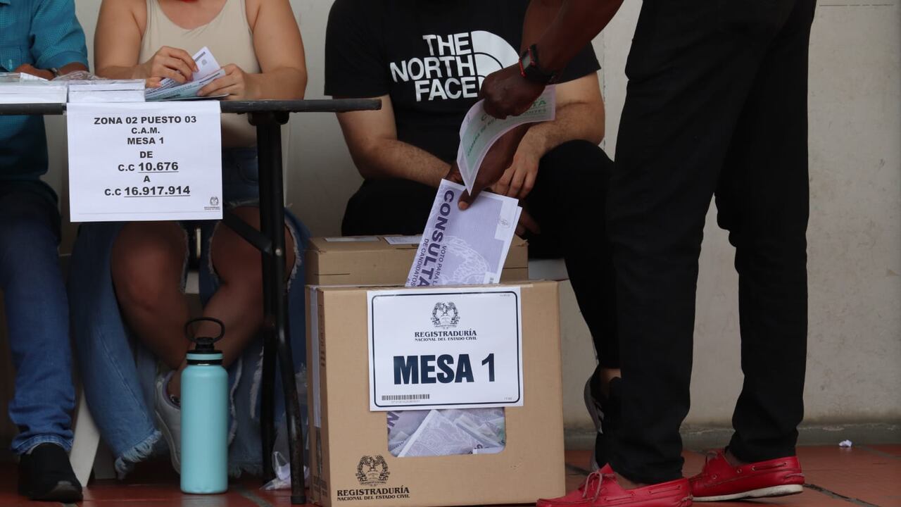 Así se desarrolla la consulta interna del Pacto Histórico en Cali.