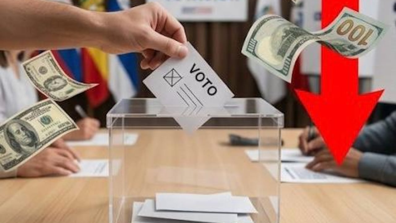 Dólar en Colombia se cotiza a la baja en medio de las expectativas de la primera vuelta de las elecciones presidenciales.