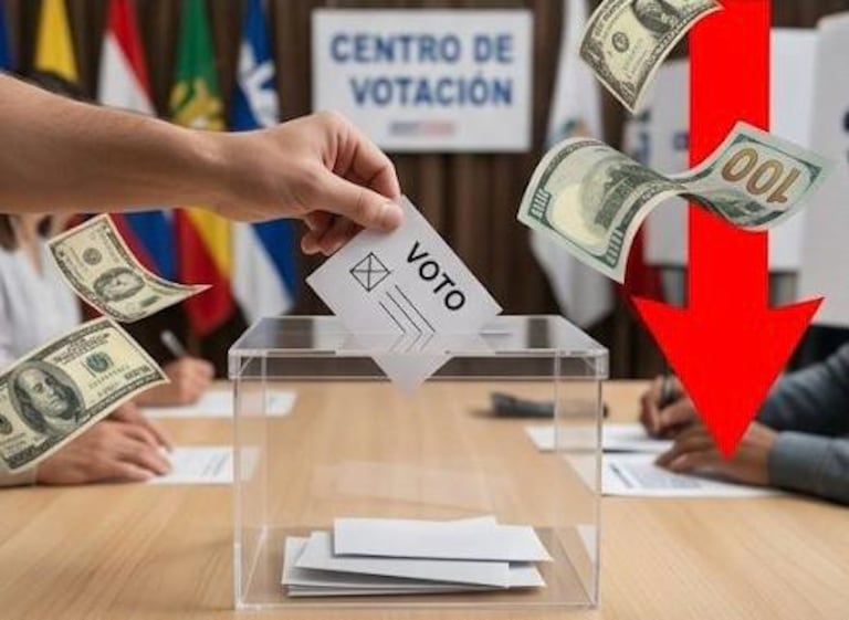 Dólar en Colombia se cotiza a la baja en medio de las expectativas de la primera vuelta de las elecciones presidenciales.