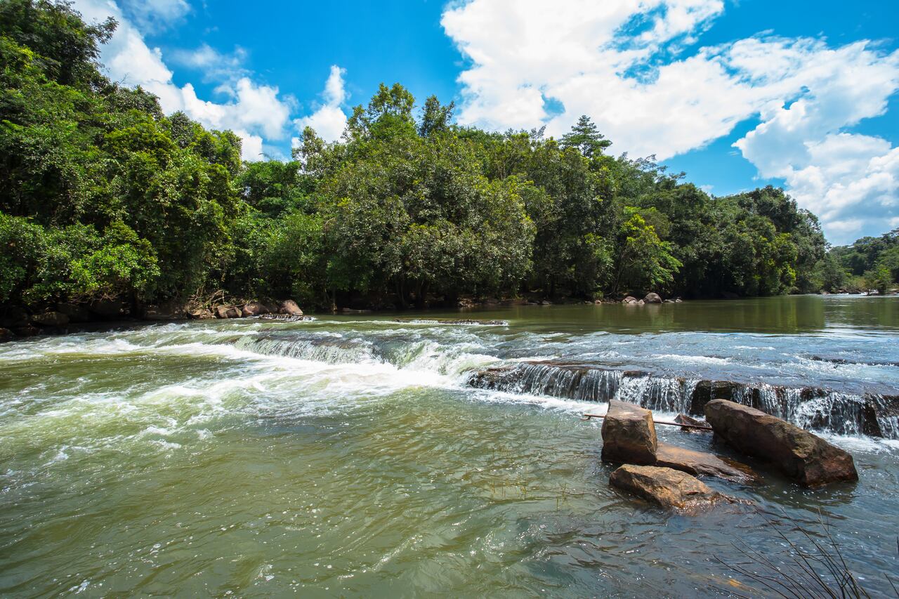 El río Mayantuyacu tiene una extensión aproximada de 6 kilómetros