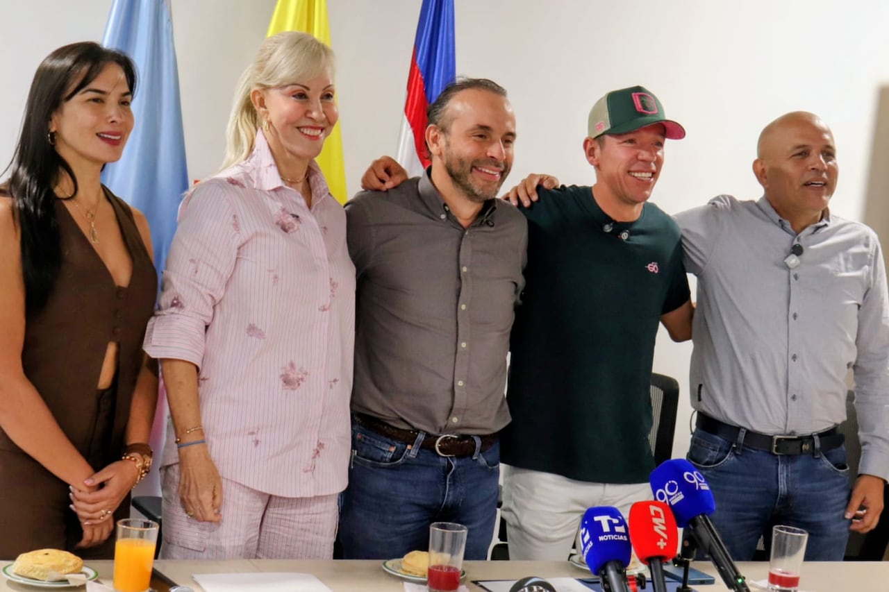 Rueda de prensa previa al Giro de Rigo 2026.