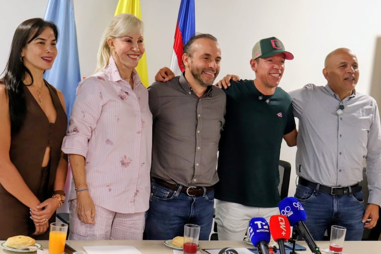 Rueda de prensa previa al Giro de Rigo 2026.