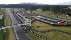 Imagen de una parte del circuito del Autódromo de Tocancipá, Cundinamarca.