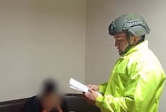 Los investigadores de la Sijín fueron los encargados de materializar las órdenes de captura.