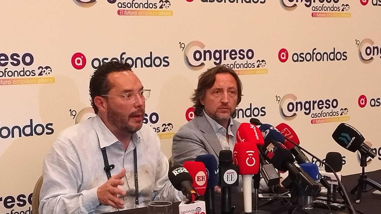 Andrés Velasco, presidente de Colpensiones y Santiago García, presidente del Consejo Directivo, Asofondos, hablan del futuro de las pensiones en el país.