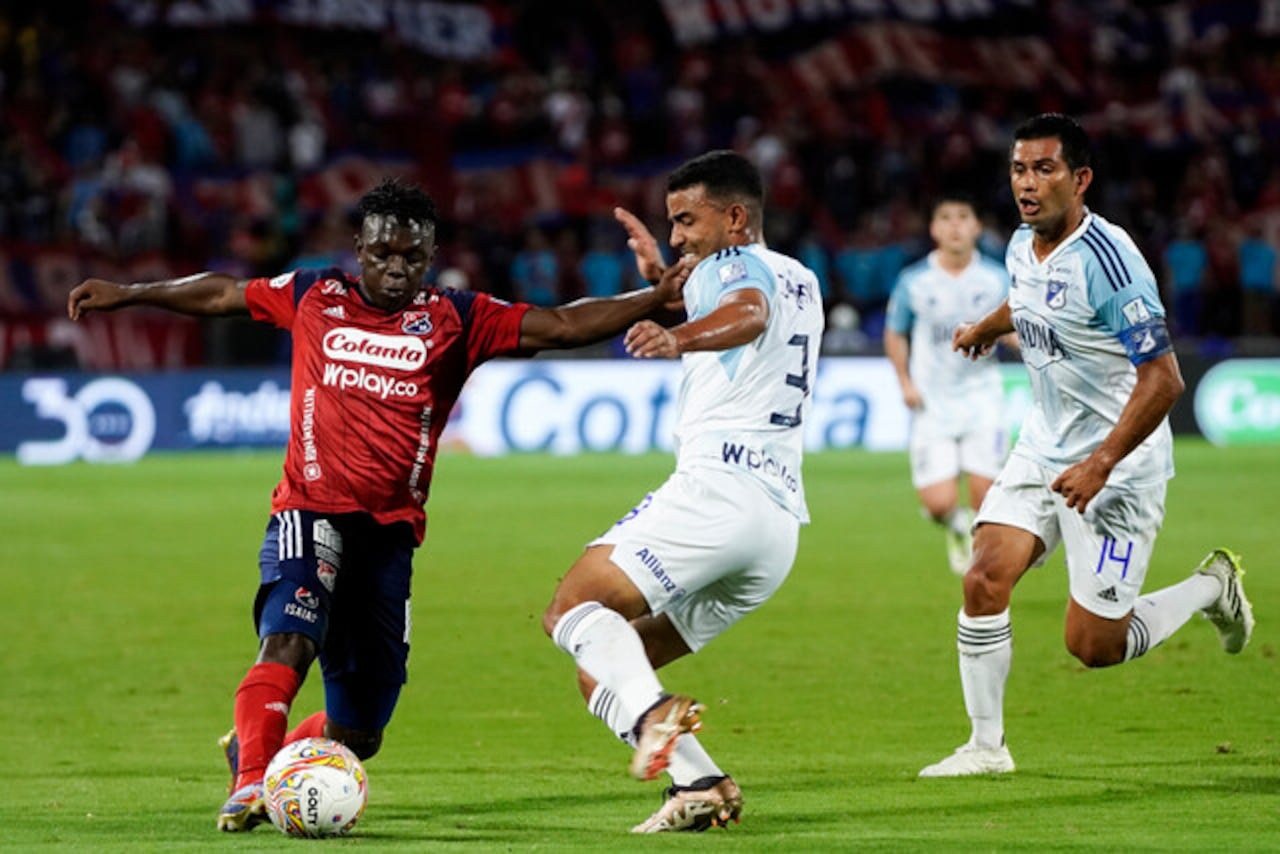 Imagen del partido entre Medellín y Millonarios por la fecha 12 de la Liga BetPlay 2023-ll