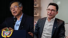Gustavo Petro y Carlos Caicedo.