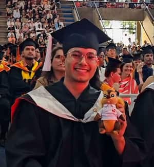 El joven obtuvo el mayor promedio en su graduación de la Universidad del Valle.