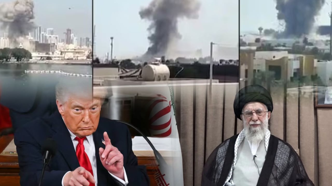 Trump dice que los bombardeos "intensos" contra Irán seguirán "todo el tiempo que sea necesario"