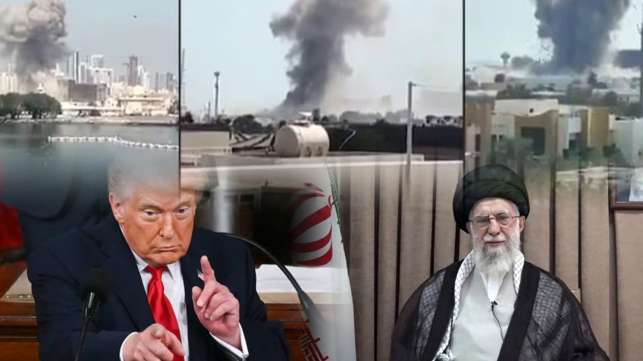 Trump dice que los bombardeos "intensos" contra Irán seguirán "todo el tiempo que sea necesario"