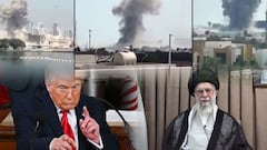 Trump dice que los bombardeos "intensos" contra Irán seguirán "todo el tiempo que sea necesario"