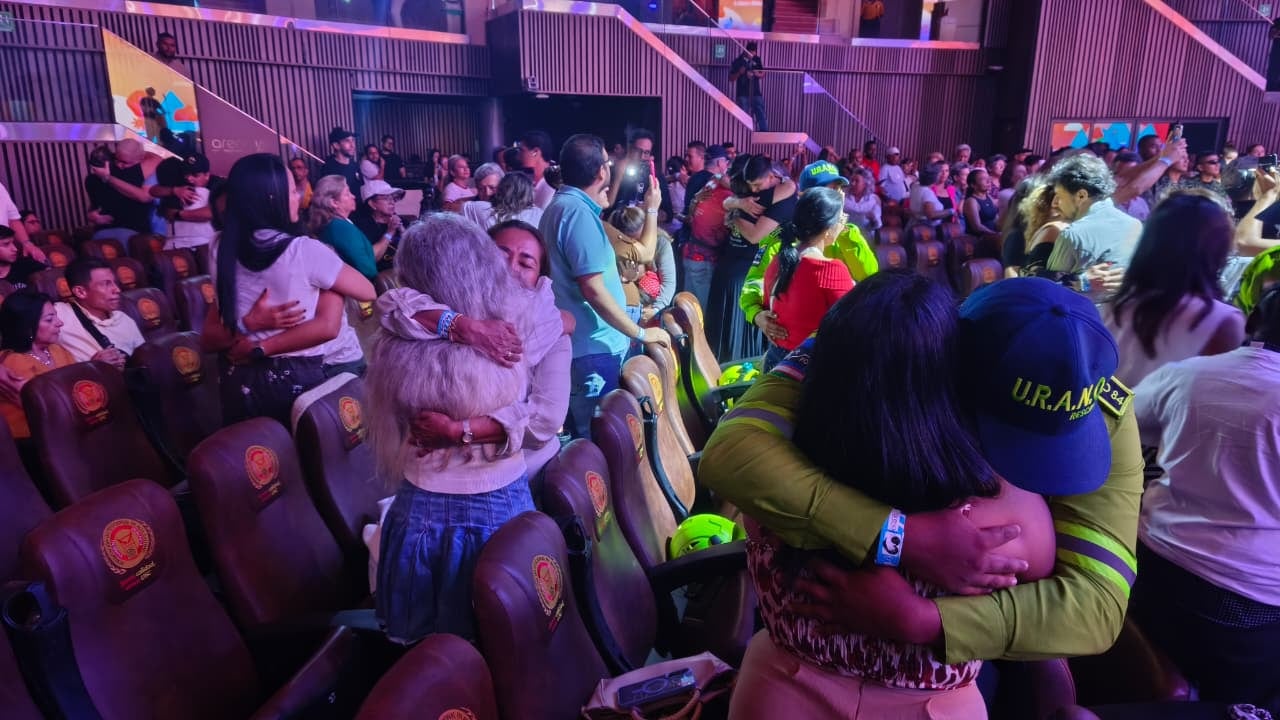 Abrazo solidario en Cali - Evento