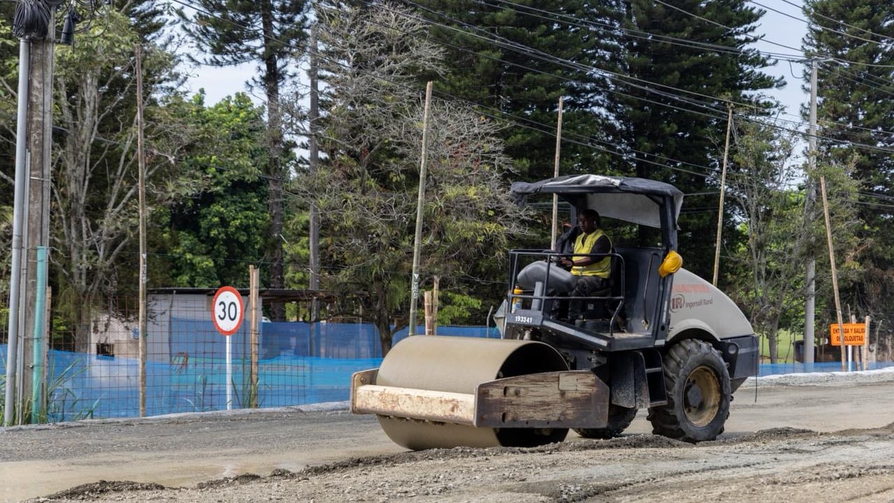 La Alcaldía de Cali reportó un 57% de avance en las obras de Ampliación de la Avenida Cañasgordas