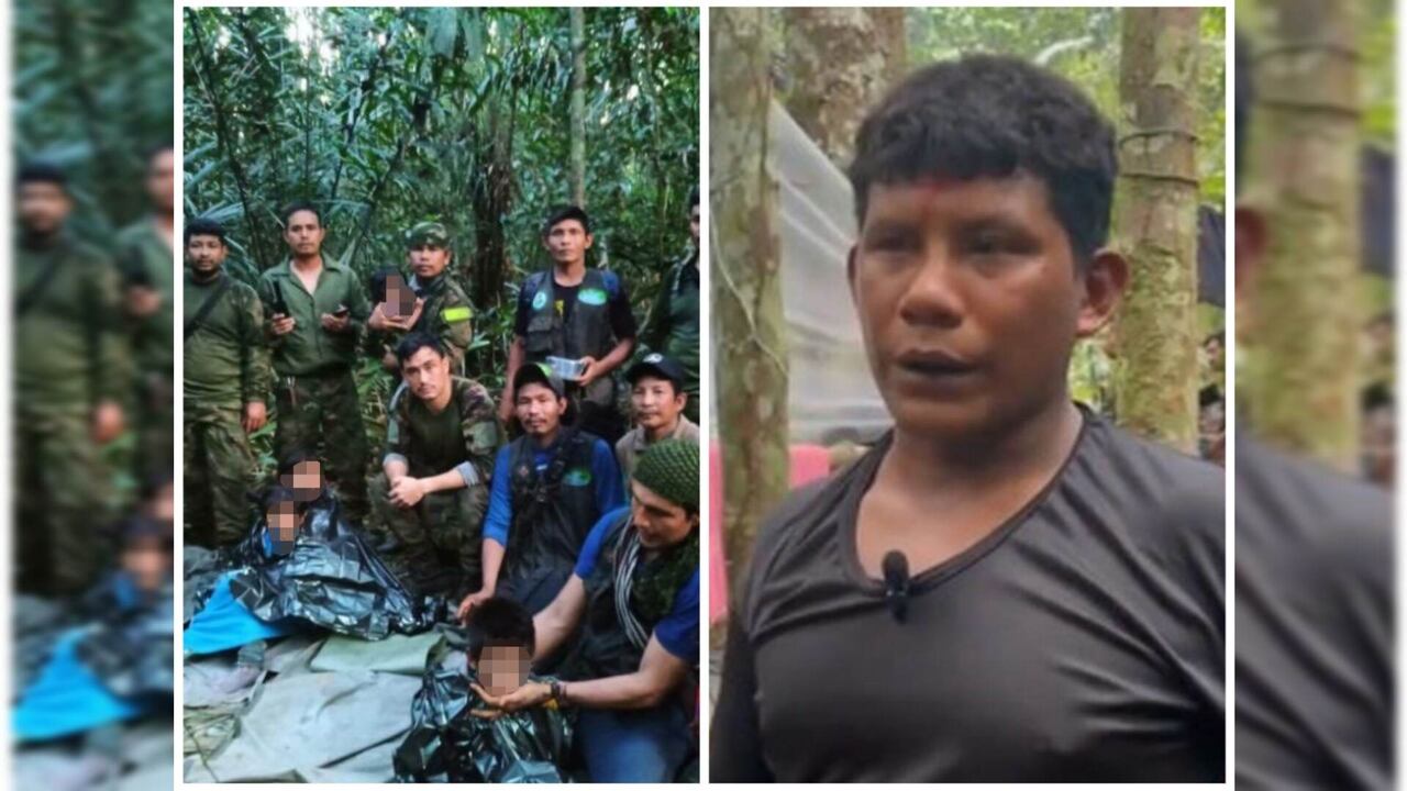 Este padre nunca perdió la esperanza de hallar con vida a sus hijos.