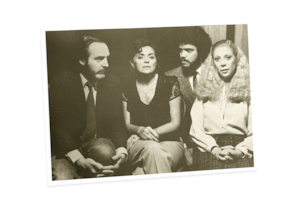 Kepa Amuchastegui, Fanny Mikey, Luis Eduardo Arango y Consuelo Luzardo en la obra de teatro 'Quién le teme a Virginia Wolf'.
