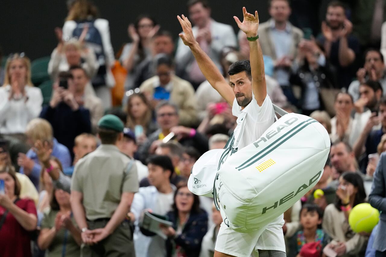 Novak Djokovic accedió a las semifinales de Wimbledon