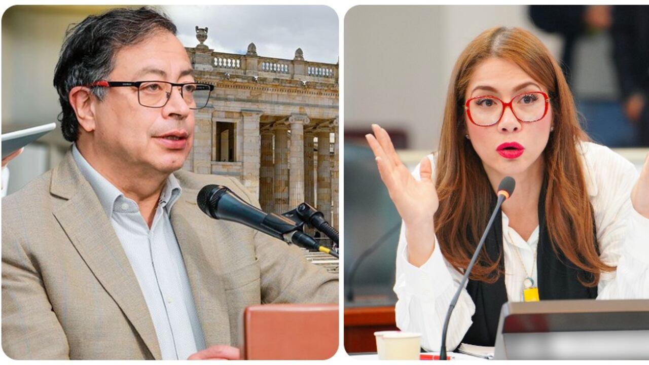 Gustavo Petro y Catherine Juvinao.