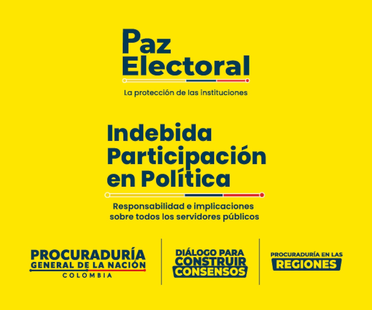 La campaña busca promover la responsabilidad y el cumplimiento de las normas durante la jornada electoral.