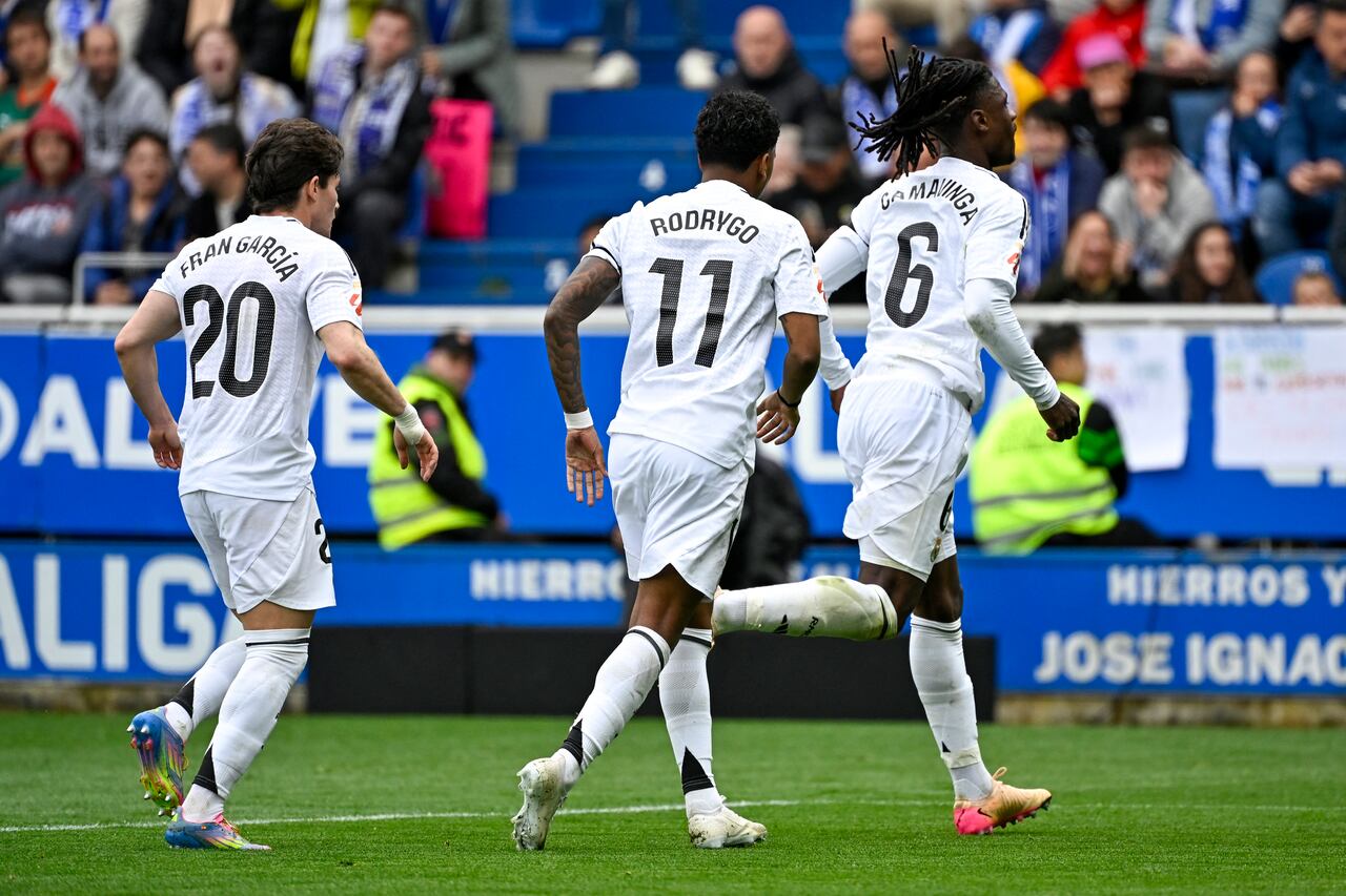 Camavinga, volante del Real Madrid.