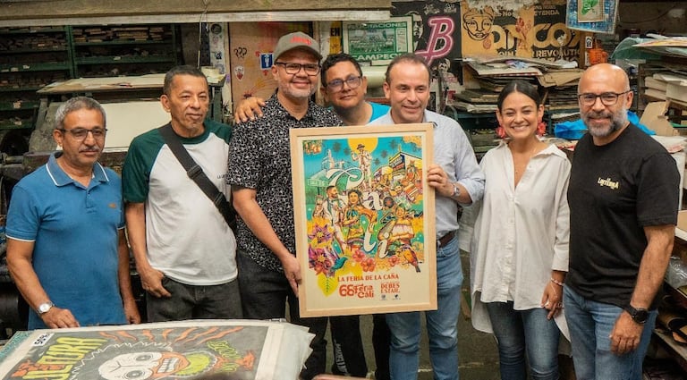 El taller de impresión tipográfica de La Linterna, es uno de los más tradicionales de Cali.
