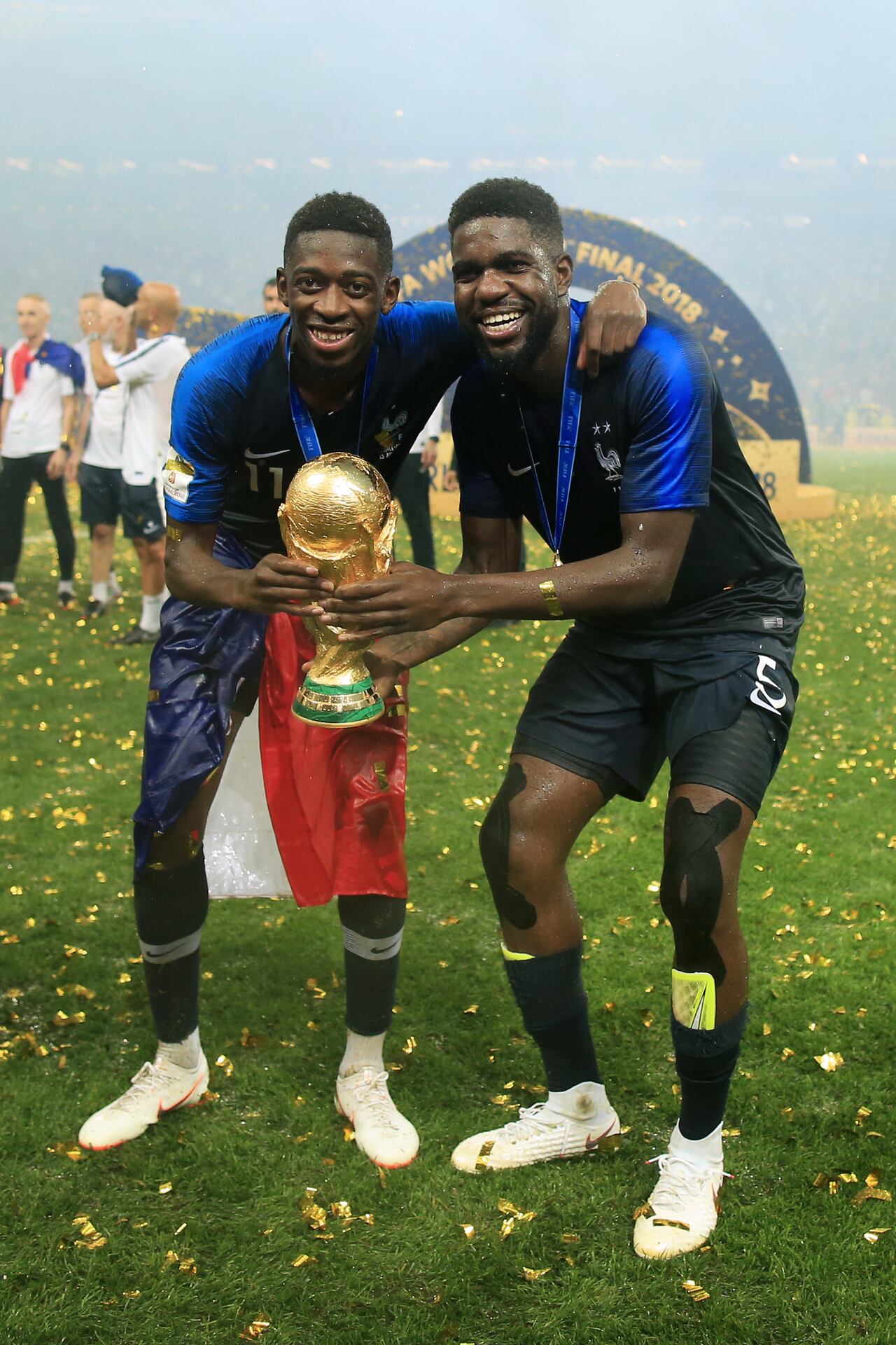 Samuel Umititi campeón del mundo en 2018