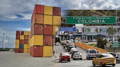 El Valle tiene 450 empresas que exportan a Ecuador y que tendrían problemas para seguir en ese mercado. Fotomontaje generado por Gemini AI con fotos de El País.